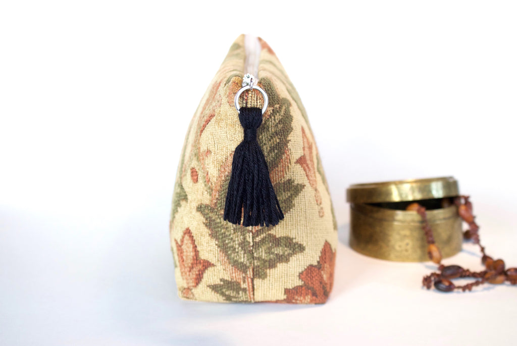 Tapestry Makeup Bag