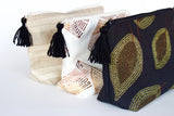 Green Leaves Makeup Bag
